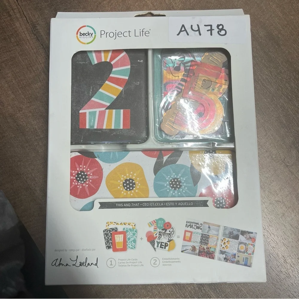 Becky Higgins Card Making Kit NEW Craft This And That Project Life